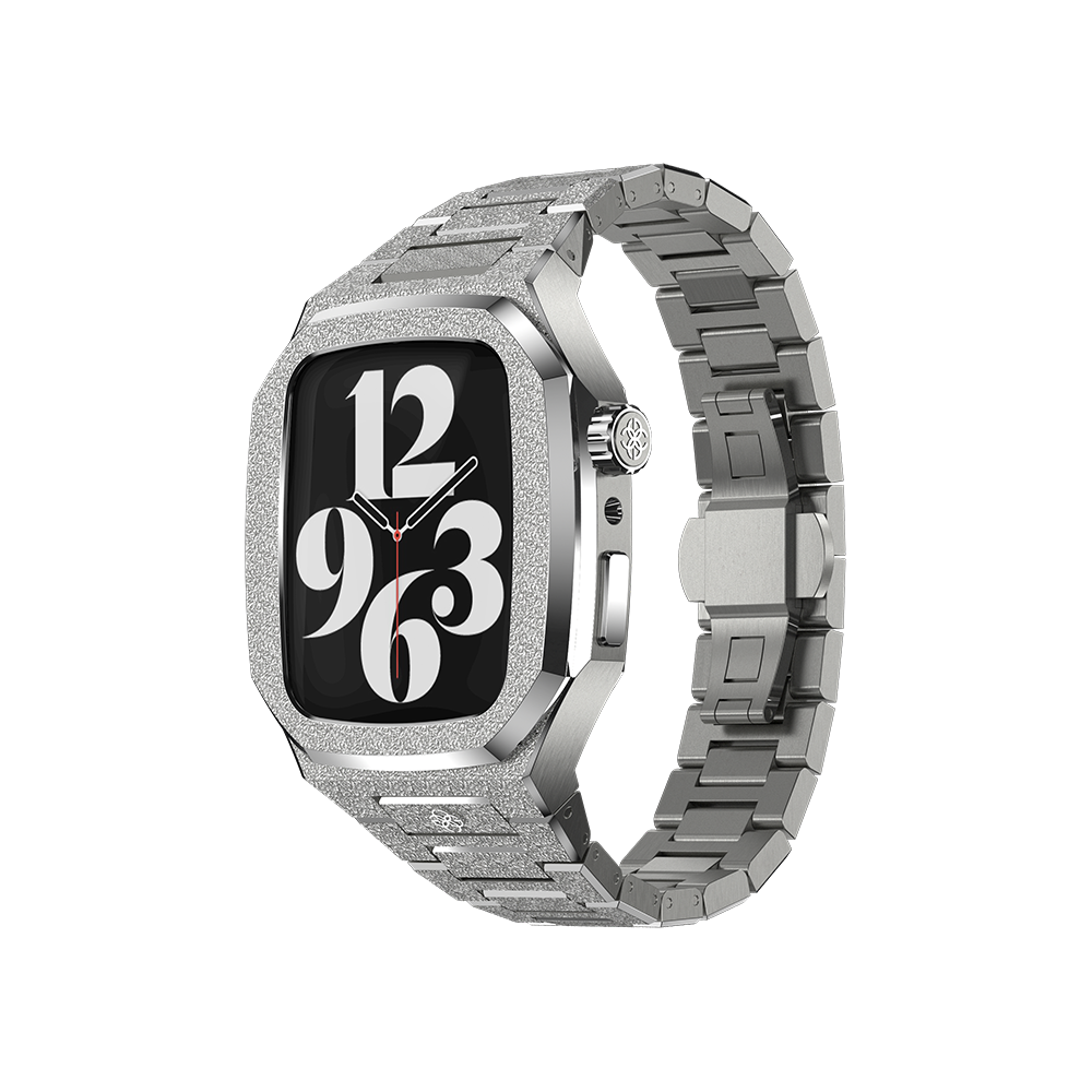 Apple Watch Case - EVF - FROSTED Silver